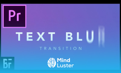 Text Blur Transition Text Animation Premiere Pro Tutorial