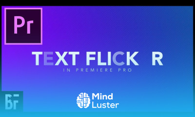 Individual Character Text Flicker Effect Text Animation Premiere Pro