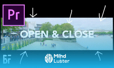 Open Close Crop Transition Premiere