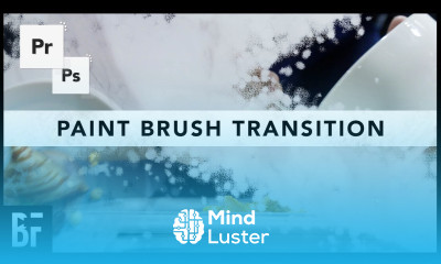 Paint Brush Transition Animation Photoshop Premiere