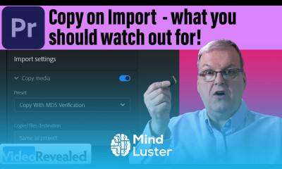 Copy on Import what you should watch out for