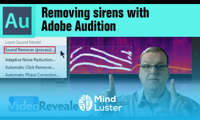 Remove sirens with Adobe Audition