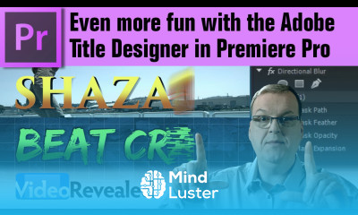 Even more fun with the Adobe Title Designer