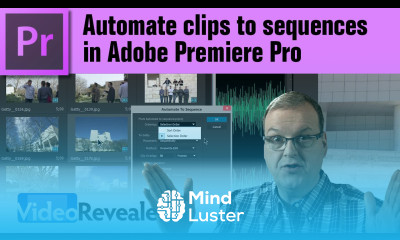 Automate clips to sequences in Adobe Premiere Pro slideshows