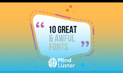 10 Fonts You MUST USE As A Designer