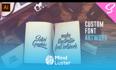 BEST WAYS To Make Artwork For Your Font Illustrator Typography Tutorial