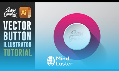 How To Make Illustrator Vector Buttons Illustrator Vector Tutorial