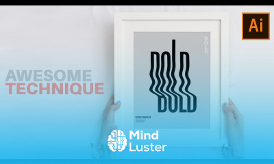 ONE Technique To Make Neat Typography Posters Illustrator Tutorial