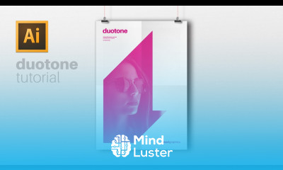Master DUOTONE In Illustrator Duotone Poster Designs