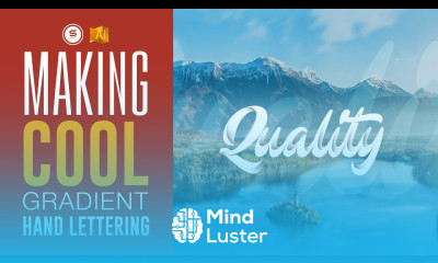 Cool Hand Lettering Effect In Illustrator Illustrator Tutorial Digital Typography Illustrator