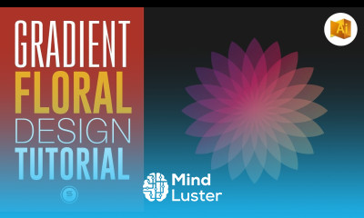 FLORAL GRADIENT DESIGN ILLUSTRATOR TUTORIAL Satori Graphics