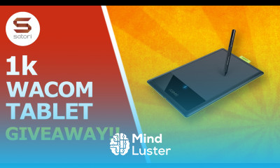 1K GIVEAWAY COMPETITION Wacom One Bamboo Tablet ENDED