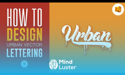 Vector Urban Lettering Text Effect Tutorial Illustrator Tutorial