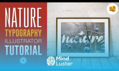 ILLUSTRATOR NATURE TYPOGRAPHY TUTORIAL Illustrator Text Effects