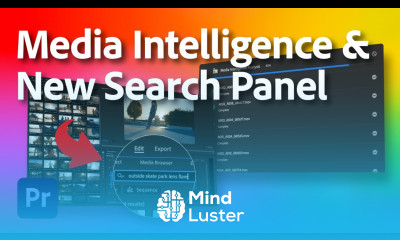 Media Intelligence New Search Panel Premiere Pro Beta Adobe Video