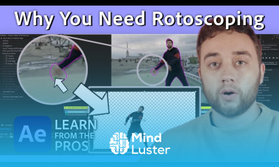 How to Rotoscope Your Video In After Effects Tutorial for Motion Graphics Adobe Video