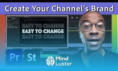 How to Brand Your YouTube Channel Premiere Pro Tutorial with Josh Olufemii Adobe Video