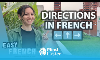 French for Beginners Asking Giving Directions Super Easy French 147
