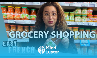 How To Grocery Shop in French Super Easy French 109