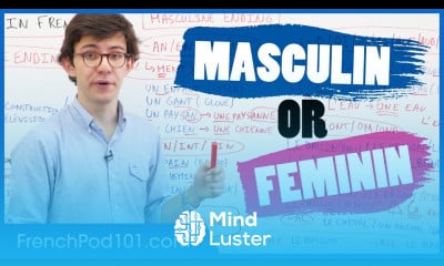 Gender of French Words Masculin vs Feminin