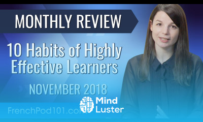 10 Habits of Highly Effective Learners French November Review