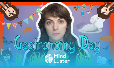 French GASTRONOMY DAY Words with Lya