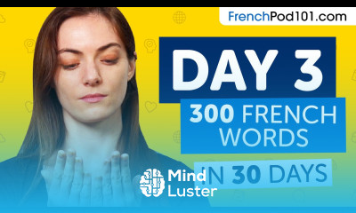 Day 3 30 300 Learn 300 French Words in 30 Days Challenge
