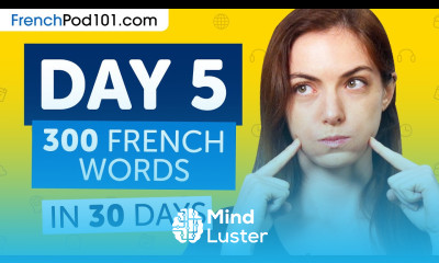 Day 5 50 300 Learn 300 French Words in 30 Days Challenge