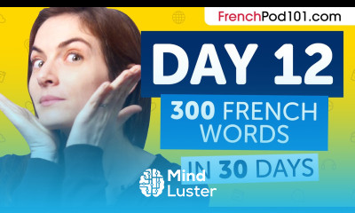 Day 12 120 300 Learn 300 French Words in 30 Days Challenge