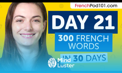 Day 21 210 300 Learn 300 French Words in 30 Days Challenge