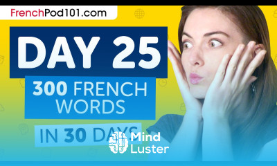 Day 25 250 300 Learn 300 French Words in 30 Days Challenge