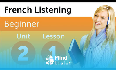 French Listening Comprehension Getting French Directions