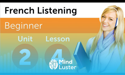 French Listening Comprehension Talking About Your Schedule in French