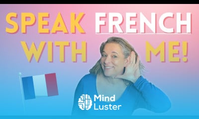 Practice your French by SPEAKING FRENCH with me french
