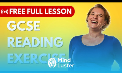 GCSE Reading Exercise Free Full French Lesson