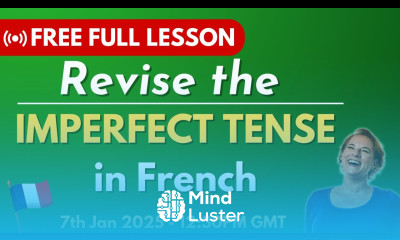 French Imperfect Tense l imparfait Free Full Live Lesson A2 Level French