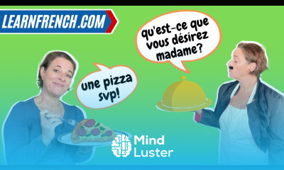 Improve your everyday French listening skills with REAL French Conversations  Au restaurant 