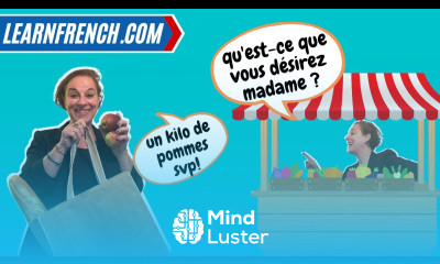 Going to the market an Everyday French dialogue to improve your listening and speaking skills