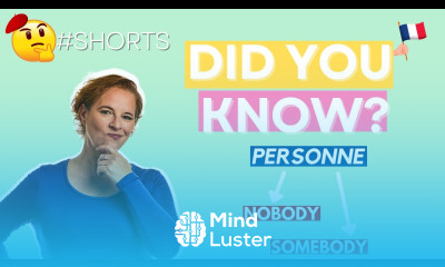 Did you know personne can have 2 complete opposite meanings in French  Shorts