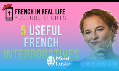 French in Real Life 5 French INTERROGATIVE Words How to ask QUESTIONS in French Shorts