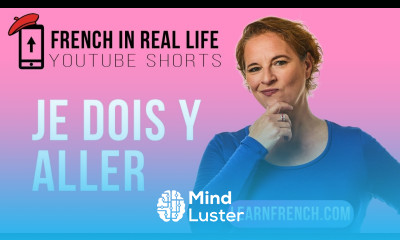 French in Real Life Je dois y aller Shorts