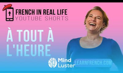 French in Real Life À tout à l heure Shorts
