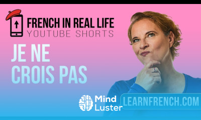 French in Real Life Je ne crois pas Shorts