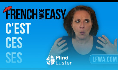 Learn French how to say C EST CES SES UNDER 5 minutes