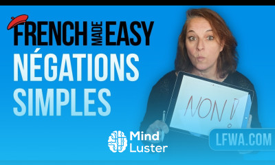 French Made Easy Simple Negations in French