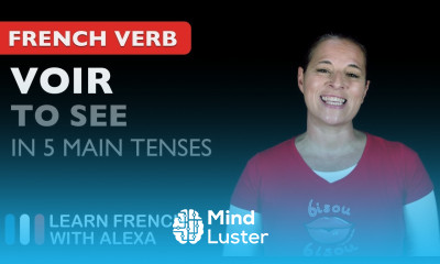 Voir to see in 5 Main French Tenses