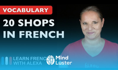 20 Useful French Shops French Vocabulary