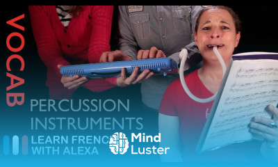 Percussion Instruments in French basic French vocabulary from Learn French With Alexa