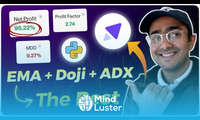 Best Trading Strategy using EMA DOJI ADX Tradomate one Python trading bot