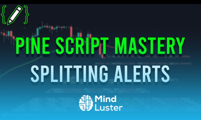 How To SPLIT ALERTS • Pine Script OUTDATED V4 Tutorial